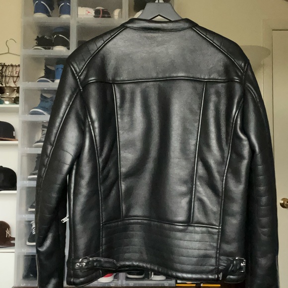 Zara (faux) leather jacket - Picture 7 of 11